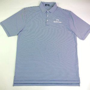 Gulfstream Stripe Golf Polo Large